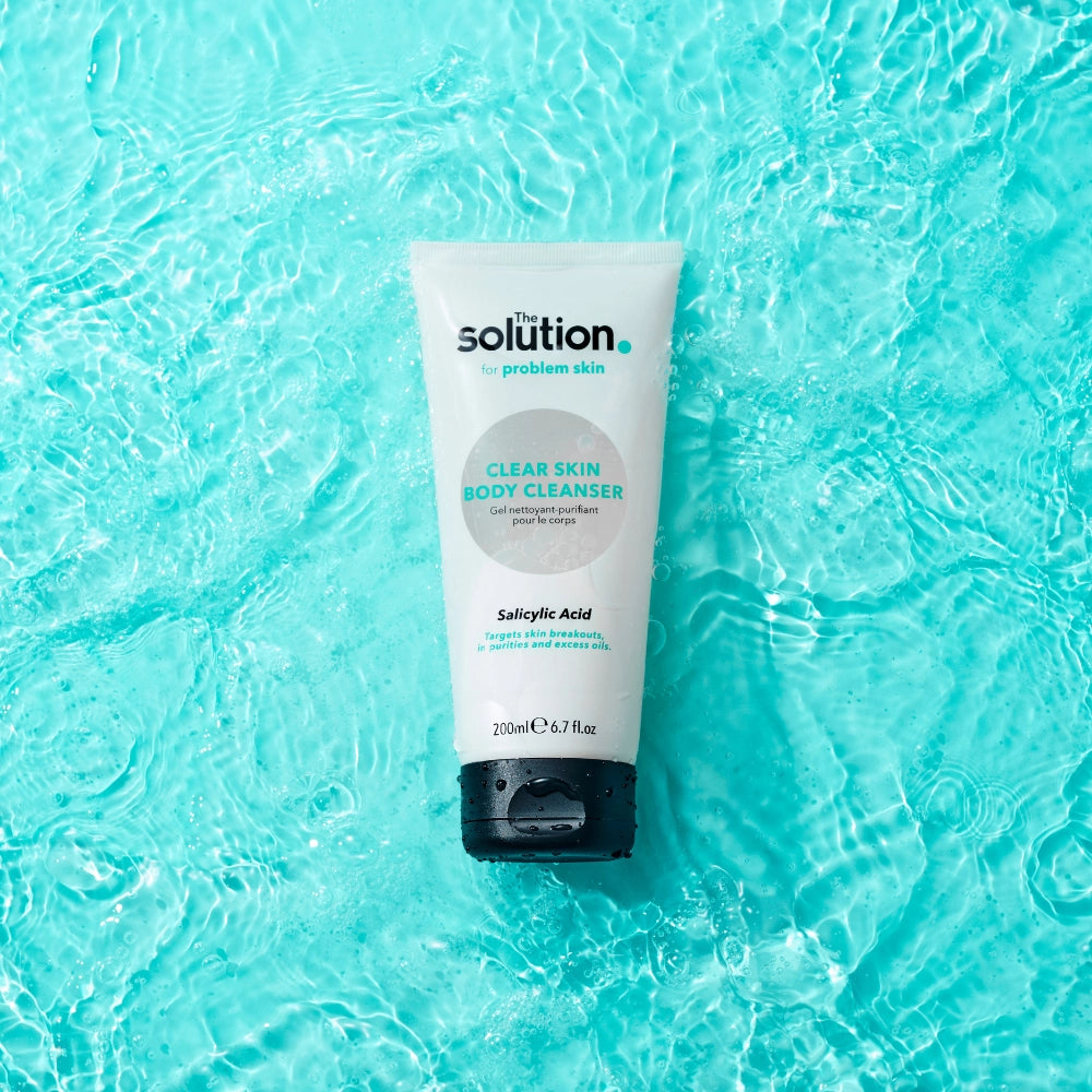 Lifestyle image of The Solution Salicylic Acid Clear Skin Body Cleanser