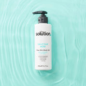 Lifestyle image of The Solution Salicylic Acid Clear Skin Body Gel