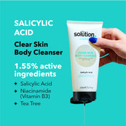 The Solution Salicylic Acid Clear Skin Body Cleanser