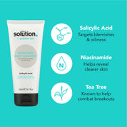 The Solution Salicylic Acid Clear Skin Body Cleanser